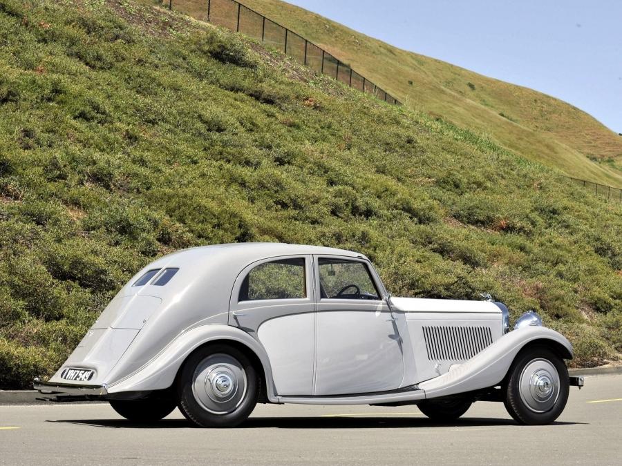  Bentley 3&frac12;-Litre Aerodynamic Saloon by Rippon Bros. 1935 года  (фото 4 из 4)